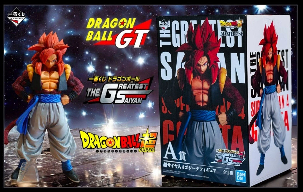 Dragon Ball Super Ichiban Kuji The Greatest Saiyan SJ4 Fusion Gogeta Figure RARE