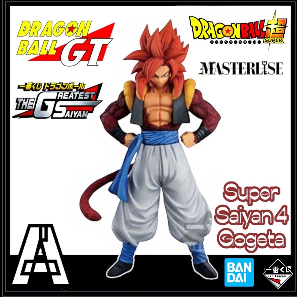 Dragon Ball Super Ichiban Kuji The Greatest Saiyan SJ4 Fusion Gogeta Figure RARE