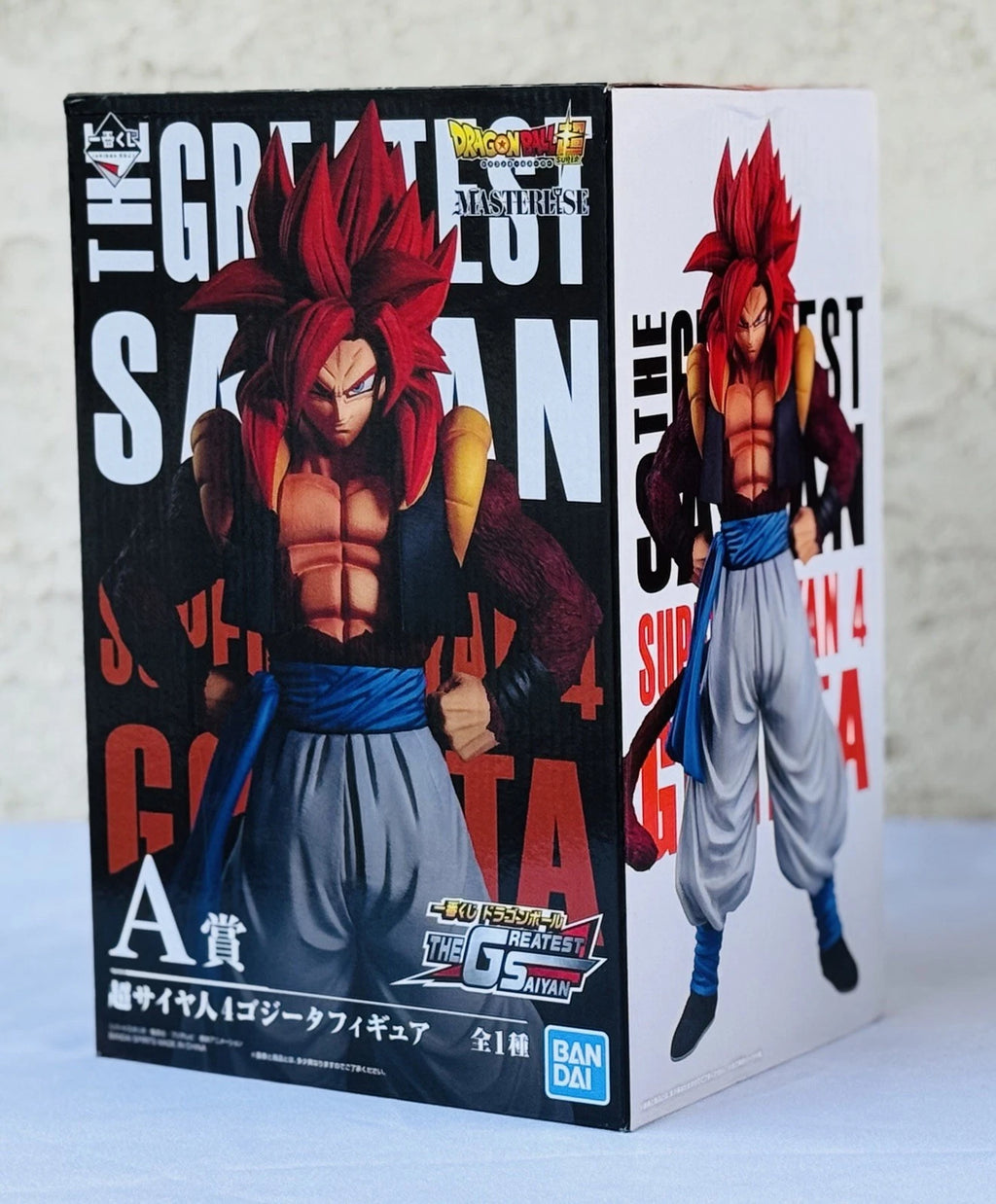 Dragon Ball Super Ichiban Kuji The Greatest Saiyan SJ4 Fusion Gogeta Figure RARE