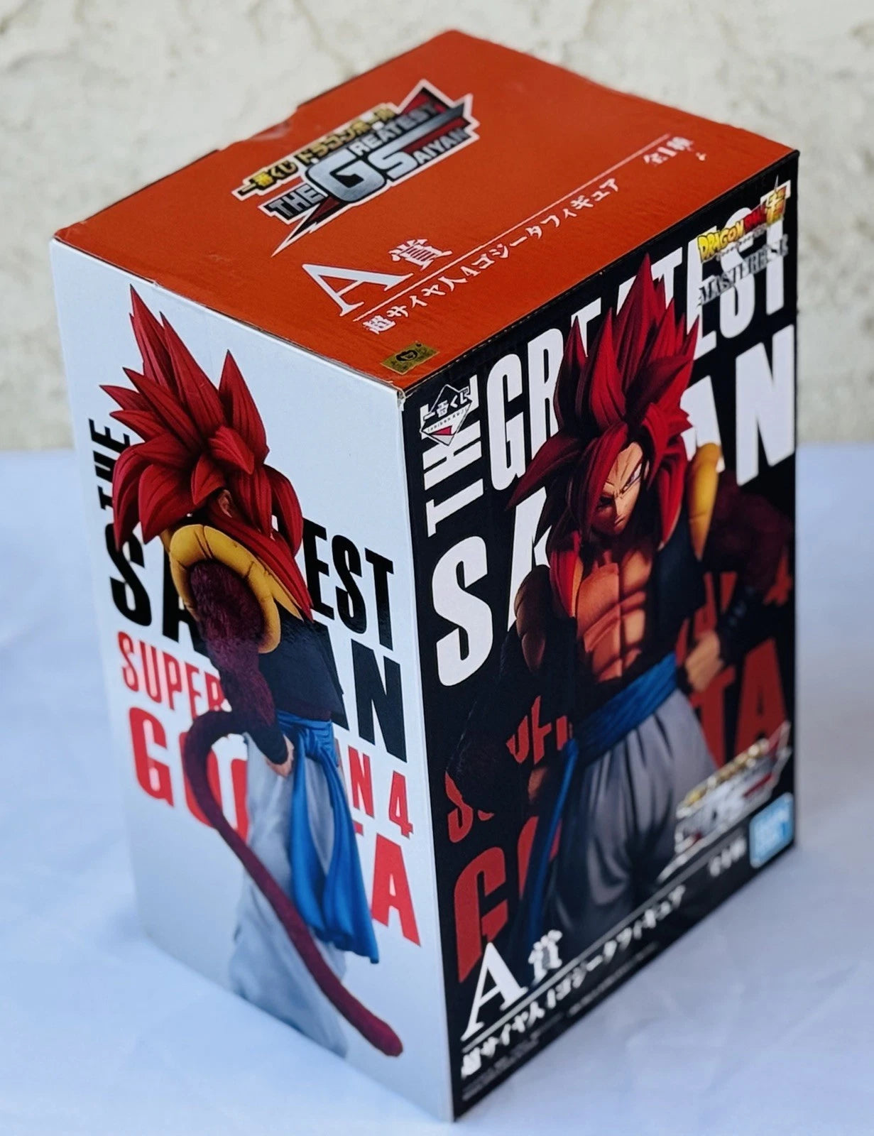 Dragon Ball Super Ichiban Kuji The Greatest Saiyan SJ4 Fusion Gogeta Figure RARE