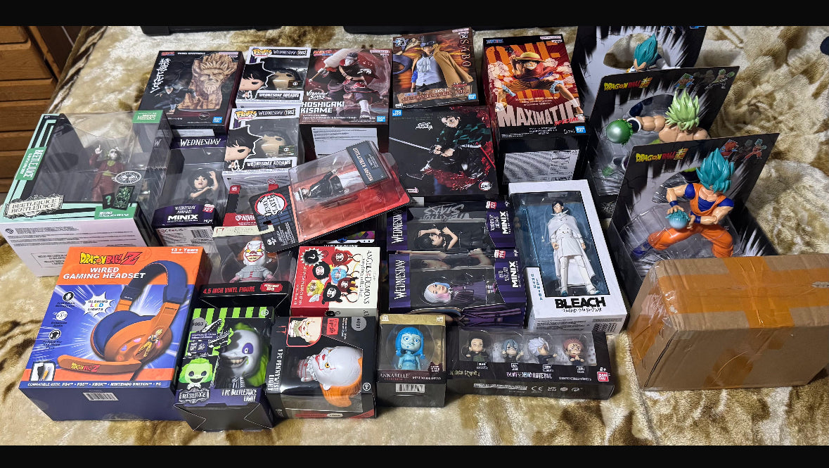26 Assorted Anime Figures Lot – Dragon Ball, Bleach, One Piece, Demon Slayer, & More!