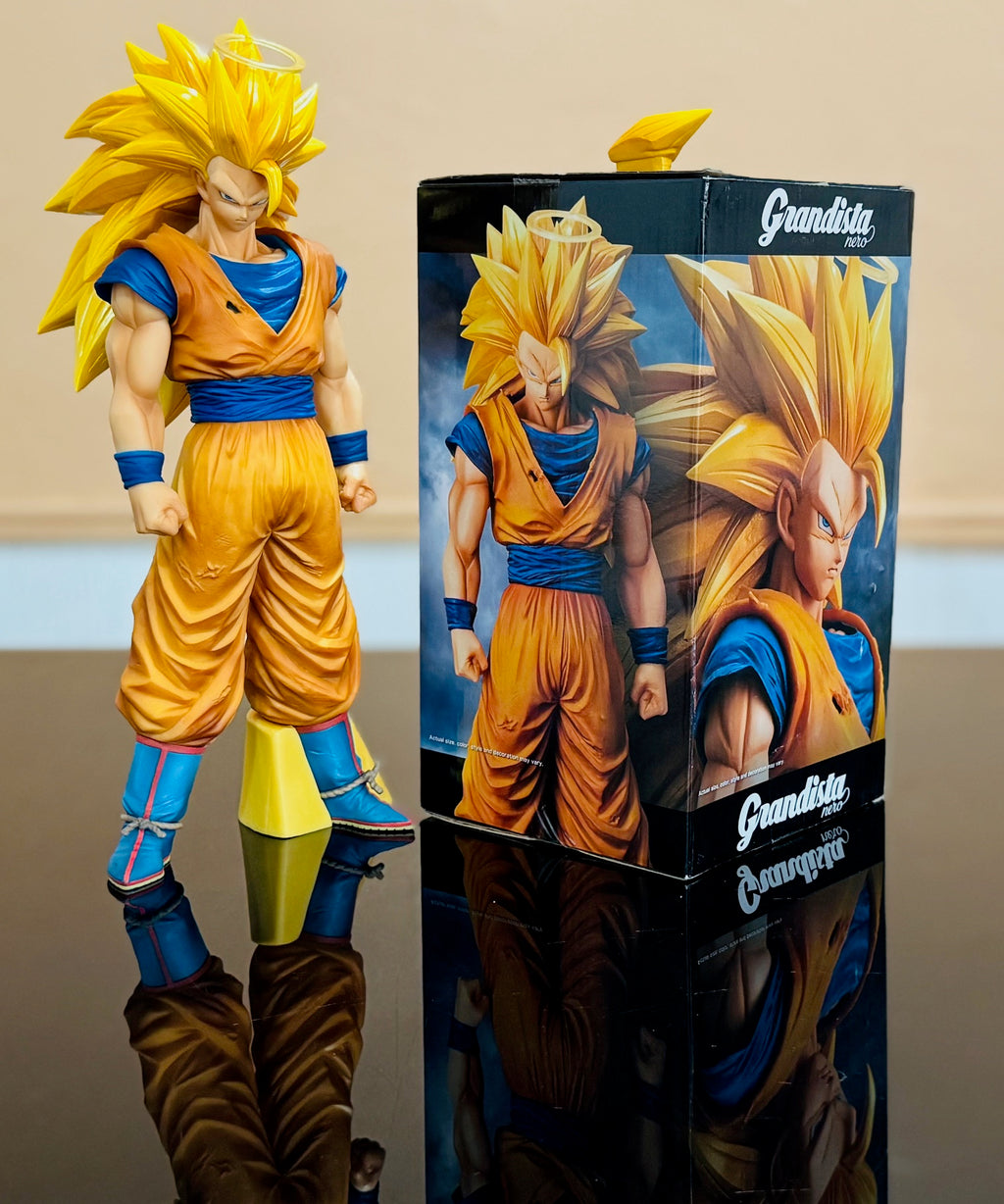 Dragon Ball Z Grandista Super Saiyan 3 Goku Figure Banpresto Authentic