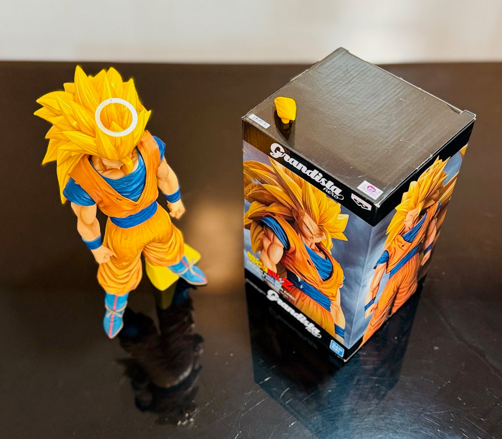 Dragon Ball Z Grandista Super Saiyan 3 Goku Figure Banpresto Authentic