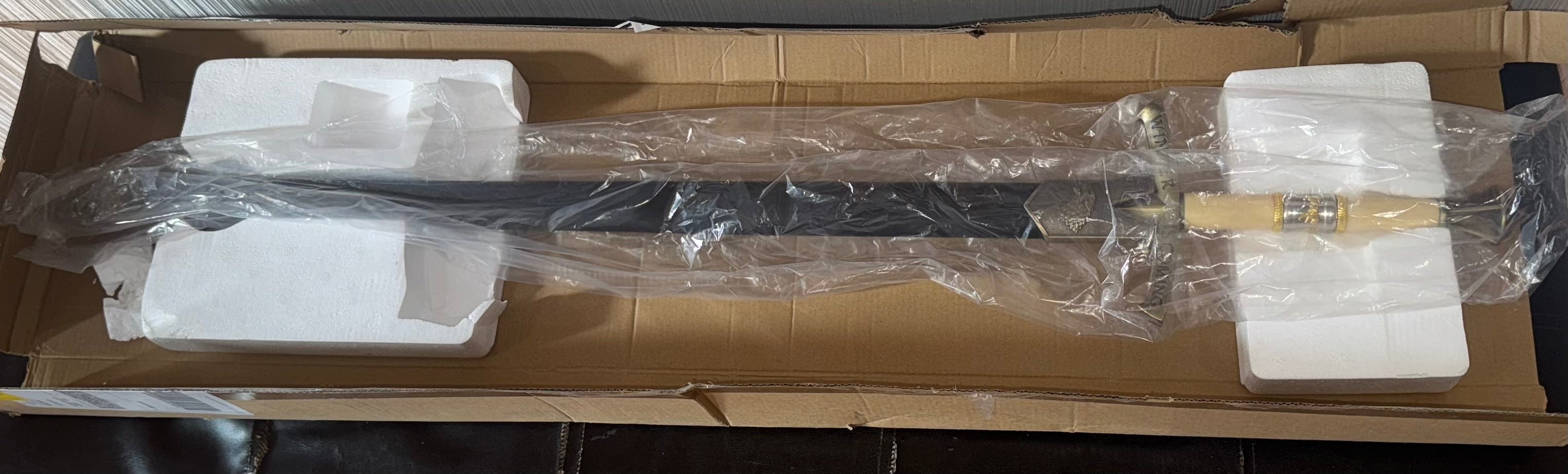 Cosplay Decorative “Winter Is Coming” Sword 🗡️ 102cm Metal Blade - decorative purposes only.