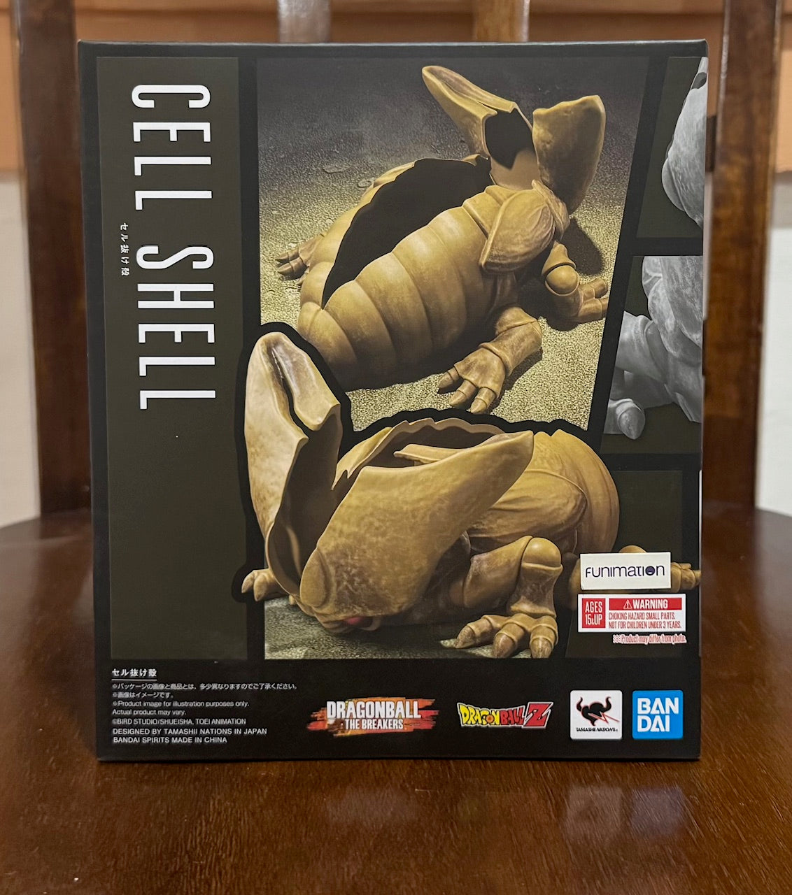 Tamashii Nations SH Figuarts CELL SHELL Dragon Ball Z The Breakers Bandai Rare Display