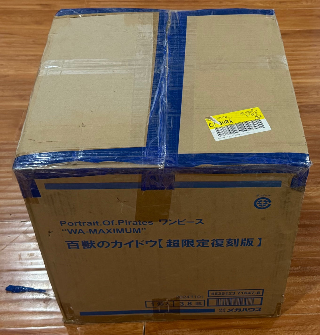 MegaHouse P.O.P WA MAXIMUM KAIDO Limited Reissue One Piece Sealed Shipper