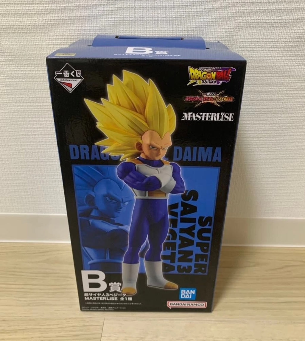 Ichiban Kuji Dragon Ball DAIMA Vegeta SSJ B Prize Masterlise Figure BANPRESTO Bandai
