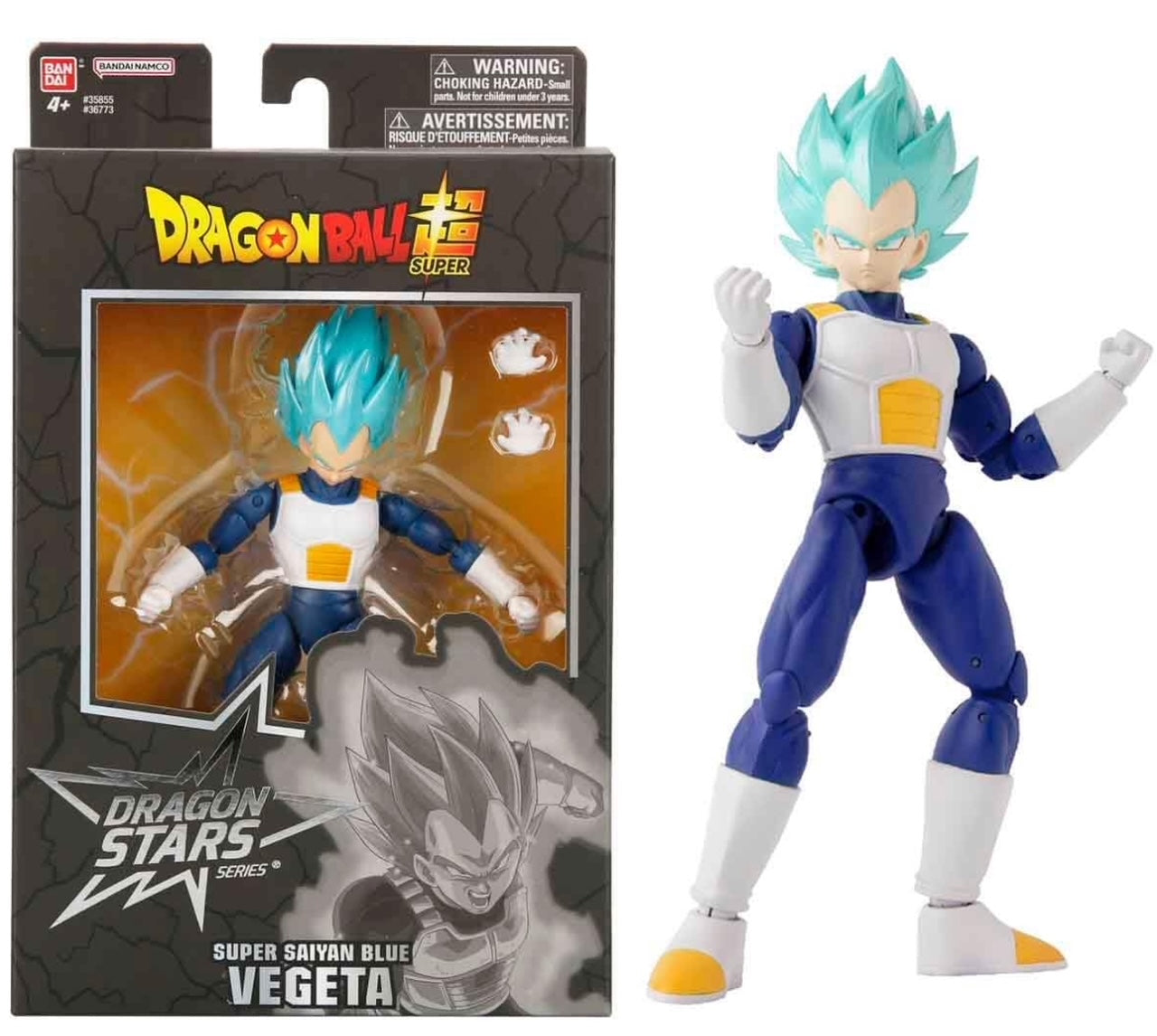 SUPER SAIYAN BLUE VEGETA D5 Bandai Dragon Ball Stars Action Figure