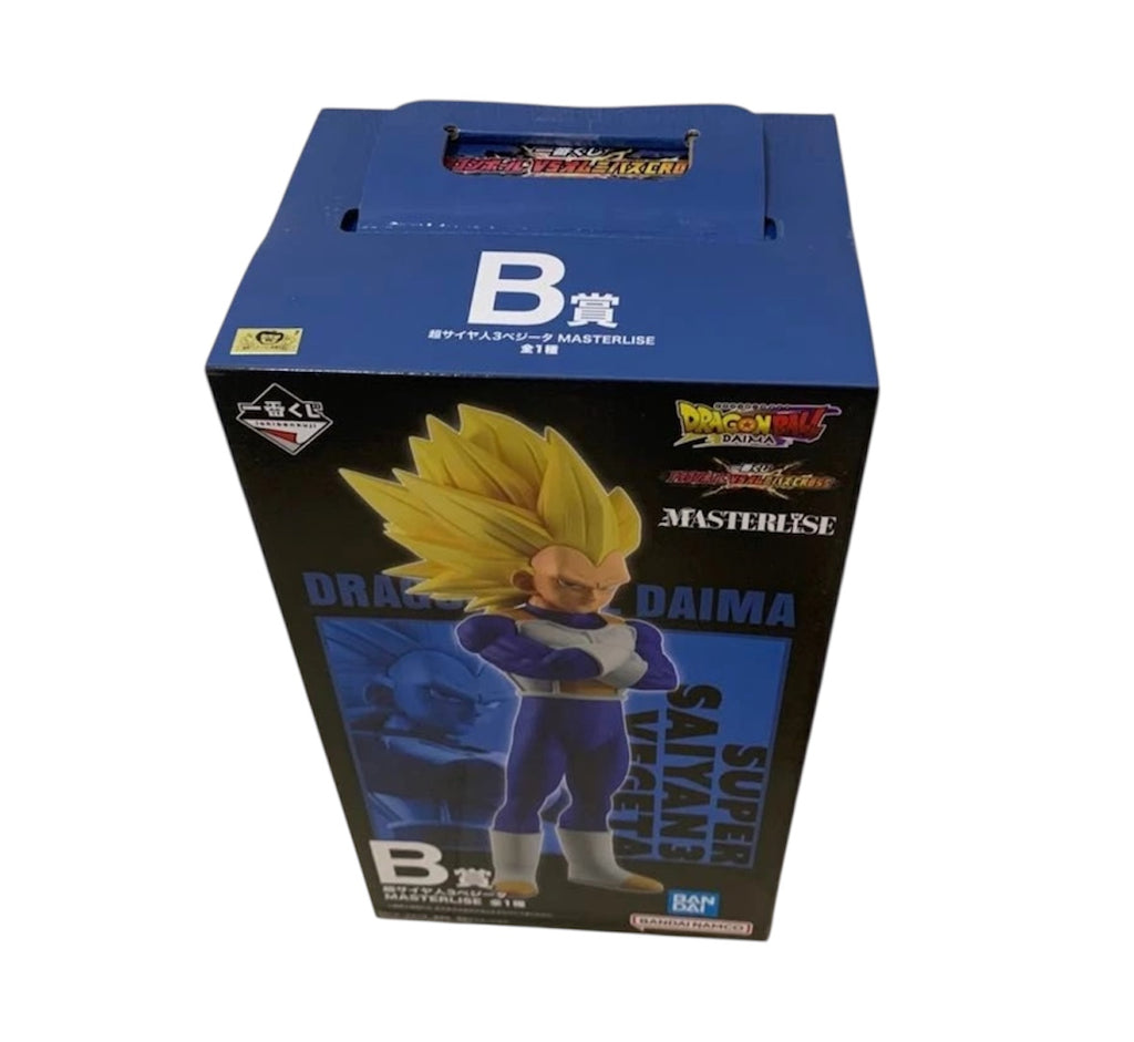 Ichiban Kuji Dragon Ball DAIMA Vegeta SSJ B Prize Masterlise Figure BANPRESTO Bandai