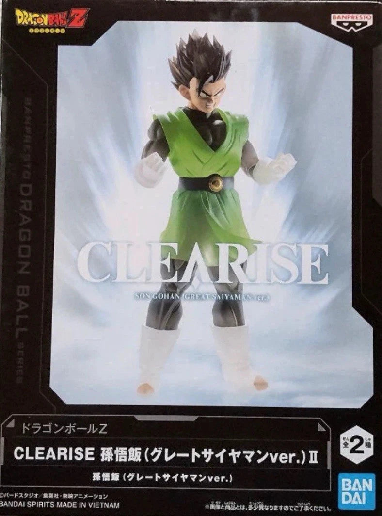Bandai Dragon Ball Z CLEARISE Son Gohan Great Saiyaman ver. II Toy Figure